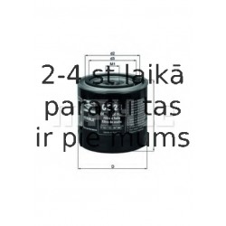Eļļas filtrs MAHLE ORIGINAL OC 23 OF