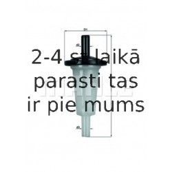 Degvielas filtrs MAHLE ORIGINAL KL 23 OF
