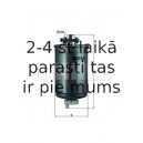 Топливный фильтр MAHLE ORIGINAL KL 75
