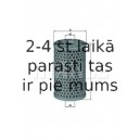 Гидрофильтр, рулевое управление MAHLE ORIGINAL HX 15