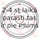 Bremžu trumulis TRW DB4387