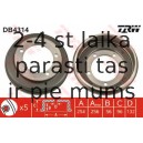 Bremžu trumulis TRW DB4314