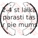 Bremžu loku komplekts TRW GS8756