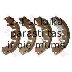 Bremžu loku komplekts TRW GS8719