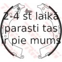 Bremžu loku komplekts TRW GS8693