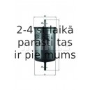 Топливный фильтр MAHLE ORIGINAL KL 85
