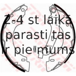 Bremžu loku komplekts TRW GS8650