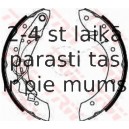 Bremžu loku komplekts TRW GS8635