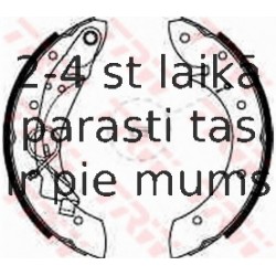 Bremžu loku komplekts TRW GS8635