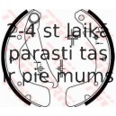 Bremžu loku komplekts TRW GS8543