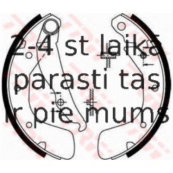 Bremžu loku komplekts TRW GS8543