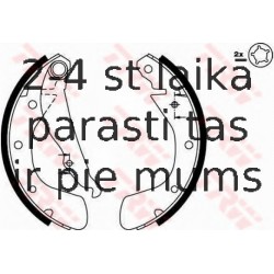 Bremžu loku komplekts TRW GS8542