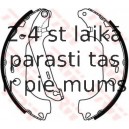 Bremžu loku komplekts TRW GS8471
