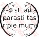 Bremžu loku komplekts TRW GS8443