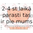 Bremžu uzliku kompl., Disku bremzes TRW GDB1824