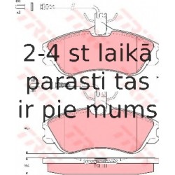 Bremžu uzliku kompl., Disku bremzes TRW GDB1260