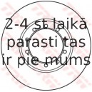 Bremžu diski TRW DF6049