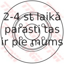 Bremžu diski TRW DF4992S