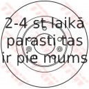 Bremžu diski TRW DF4945