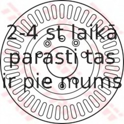 Bremžu diski TRW DF6020S