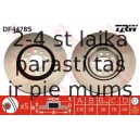 Bremžu diski TRW DF4478S