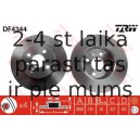 Bremžu diski TRW DF4344