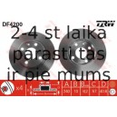 Bremžu diski TRW DF4200