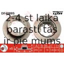 Bremžu diski TRW DF4089S