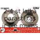 Bremžu diski TRW DF4088S