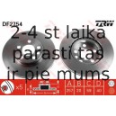 Bremžu diski TRW DF2754