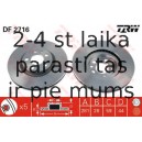 Bremžu diski TRW DF2716