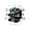 Топливный фильтр MAHLE ORIGINAL KLH 44/22