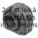 Подвеска, стабилизатор SWAG 32 92 3356