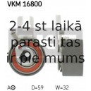 Spriegotājrullītis, Gāzu sadales mehānisma piedziņas siksna SKF VKM 16800