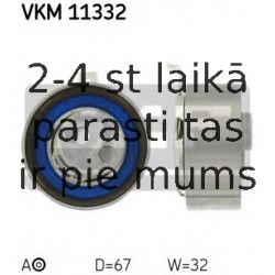 Spriegotājrullītis, Gāzu sadales mehānisma piedziņas siksna SKF VKM 11332