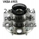Комплект подшипника ступицы колеса SKF VKBA 6905