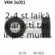 Parazīt-/Vadrullītis, Ķīļrievu siksna SKF VKM 34051