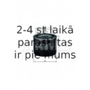 Eļļas filtrs MAHLE ORIGINAL OC 222
