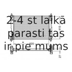 Radiators, Motora dzesēšanas sistēma DENSO DRM09111