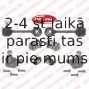 Ремкомплект, поперечный рычаг подвески DELPHI TC1970KIT