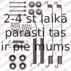 Комплектующие, тормозная колодка DELPHI LY1354