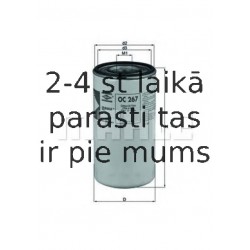 Eļļas filtrs MAHLE ORIGINAL OC 267