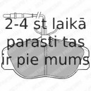 Комплект тормозных колодок, дисковый тормоз DELPHI LP909