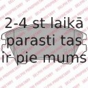 Комплект тормозных колодок, дисковый тормоз DELPHI LP2081