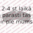 Комплект тормозных колодок, дисковый тормоз DELPHI LP2063