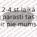 Комплект тормозных колодок, дисковый тормоз DELPHI LP1989
