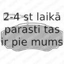 Комплект тормозных колодок, дисковый тормоз DELPHI LP1750