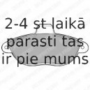Комплект тормозных колодок, дисковый тормоз DELPHI LP1592