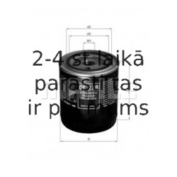 Eļļas filtrs MAHLE ORIGINAL OC 278