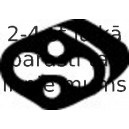 Gumijas sloksnes, Izplūdes gāzu sistēma WALKER 81247